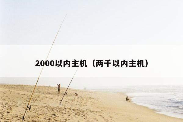 2000以内主机（两千以内主机）