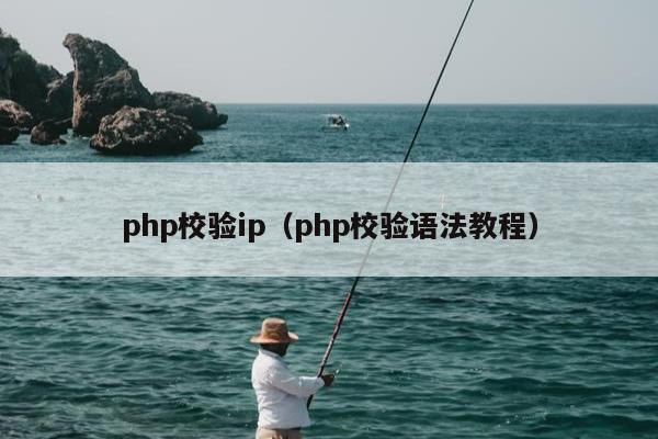 php校验ip（php校验语法教程）