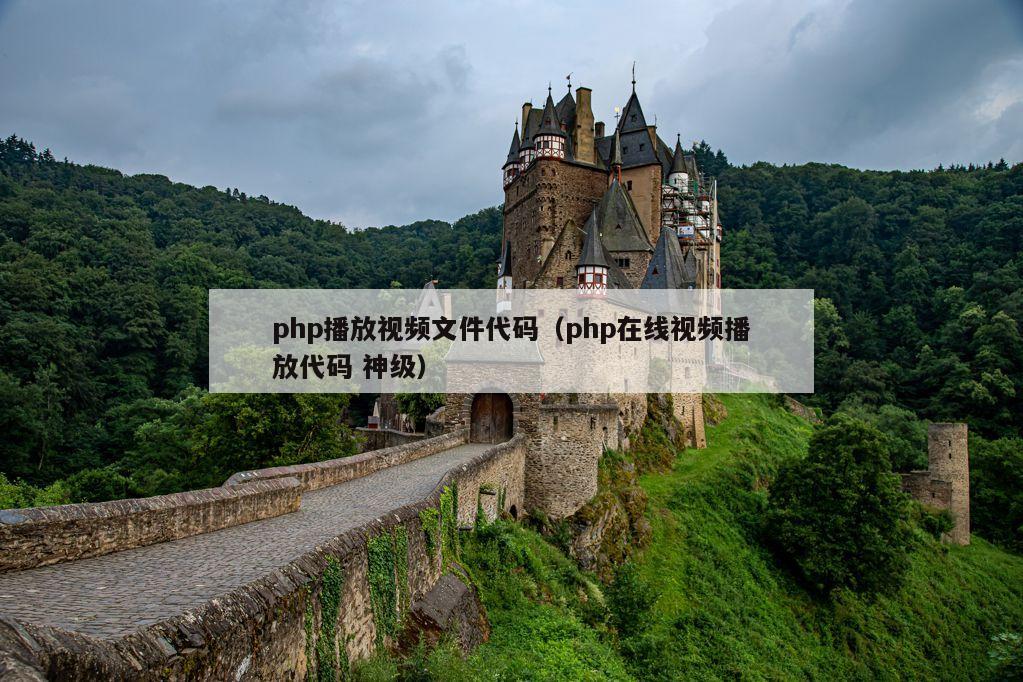 php播放视频文件代码（php在线视频播放代码 神级）