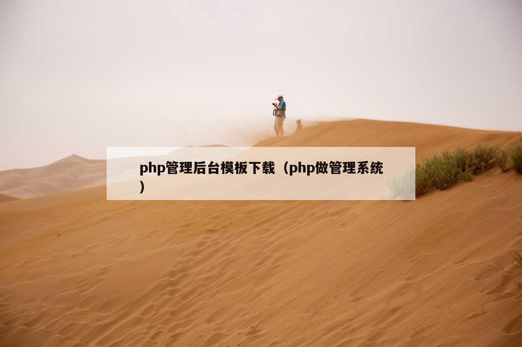 php管理后台模板下载（php做管理系统）