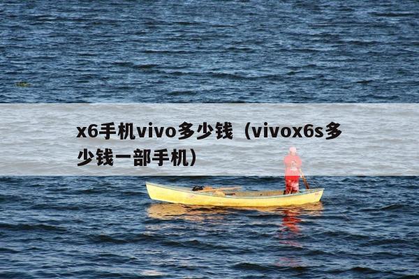 x6手机vivo多少钱（vivox6s多少钱一部手机）