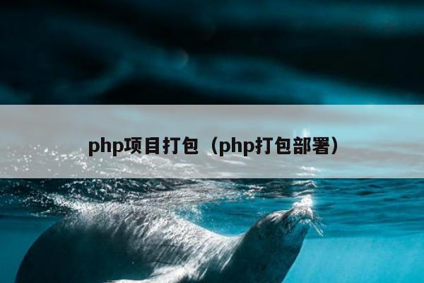 php项目打包（php打包部署）