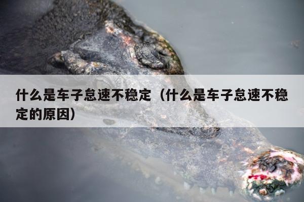 什么是车子怠速不稳定（什么是车子怠速不稳定的原因）