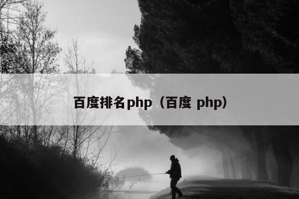 百度排名php（百度 php）