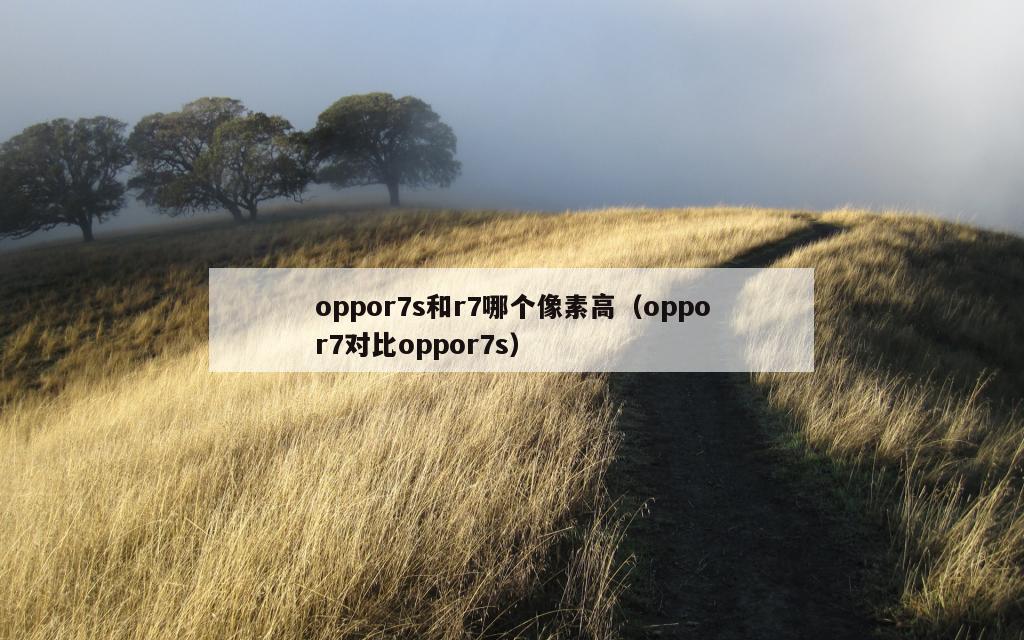 oppor7s和r7哪个像素高（oppor7对比oppor7s）