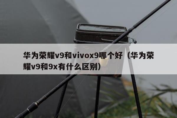 华为荣耀v9和vivox9哪个好（华为荣耀v9和9x有什么区别）