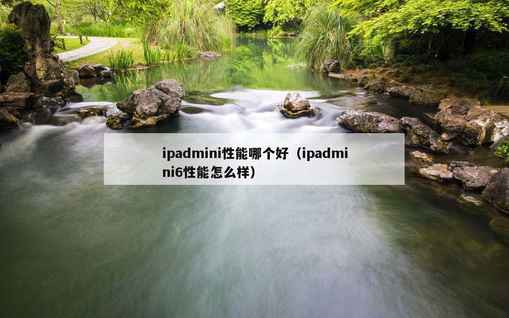 ipadmini性能哪个好（ipadmini6性能怎么样）