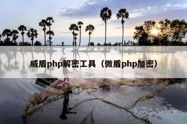 威盾php解密工具（微盾php加密）