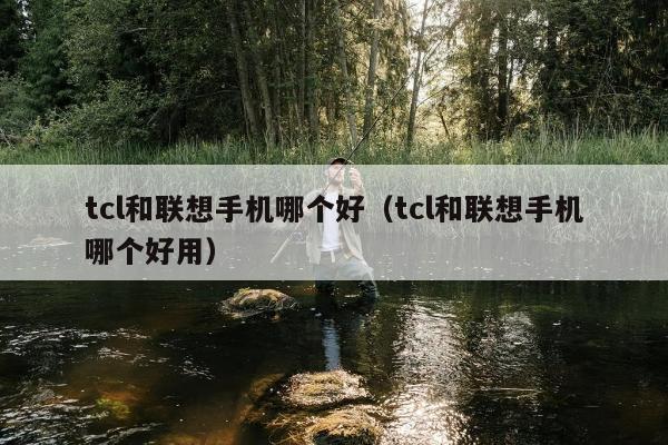 tcl和联想手机哪个好（tcl和联想手机哪个好用）