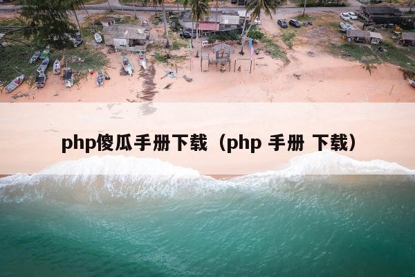 php傻瓜手册下载（php 手册 下载）