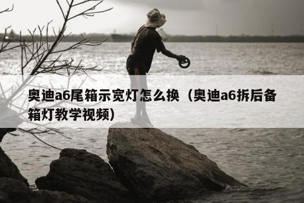 奥迪a6尾箱示宽灯怎么换（奥迪a6拆后备箱灯教学视频）