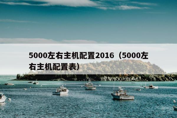 5000左右主机配置2016（5000左右主机配置表）