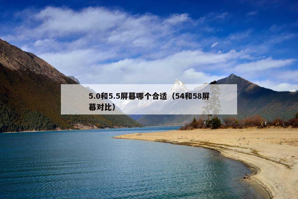 5.0和5.5屏幕哪个合适（54和58屏幕对比）