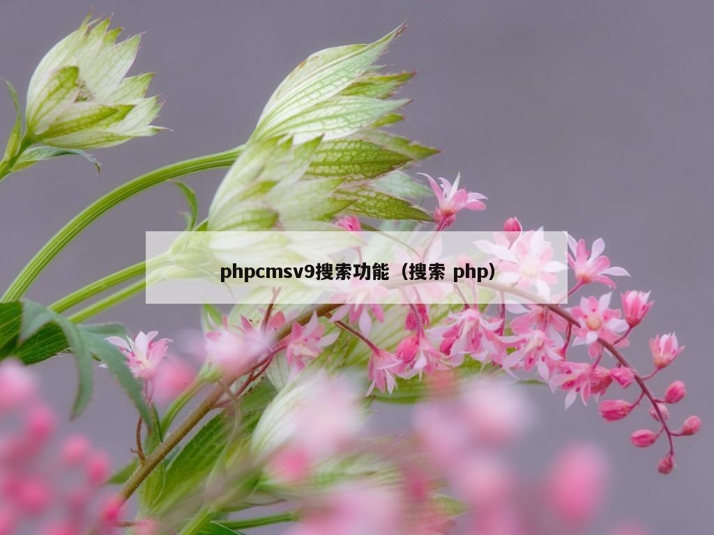 phpcmsv9搜索功能（搜索 php）