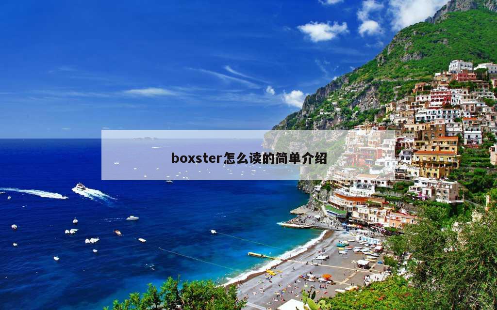 boxster怎么读的简单介绍