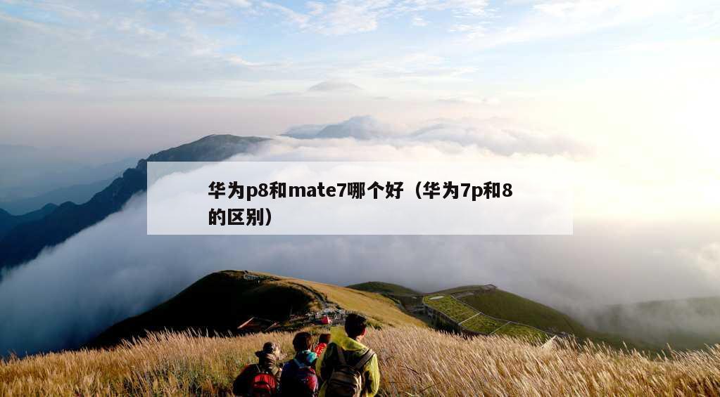 华为p8和mate7哪个好（华为7p和8的区别）