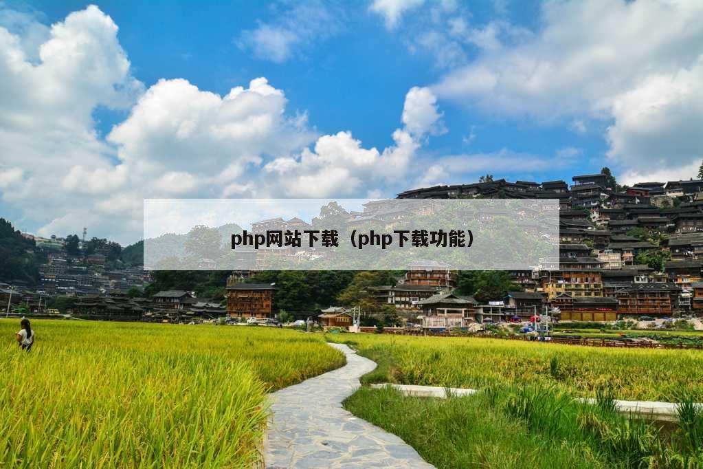 php网站下载（php下载功能）