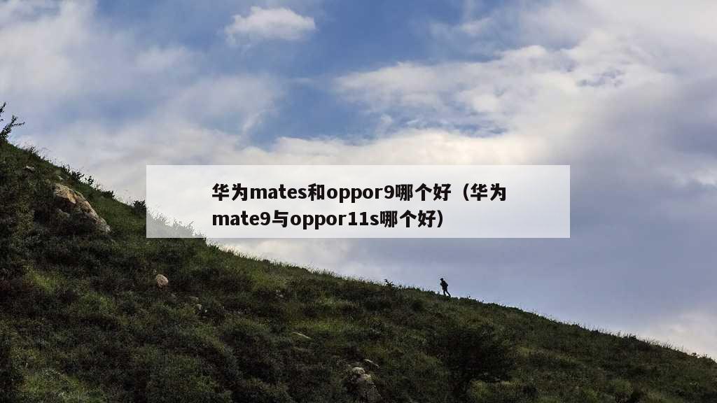 华为mates和oppor9哪个好（华为mate9与oppor11s哪个好）