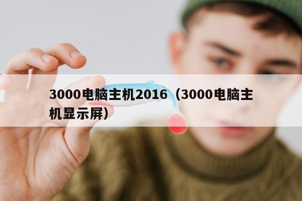 3000电脑主机2016（3000电脑主机显示屏）