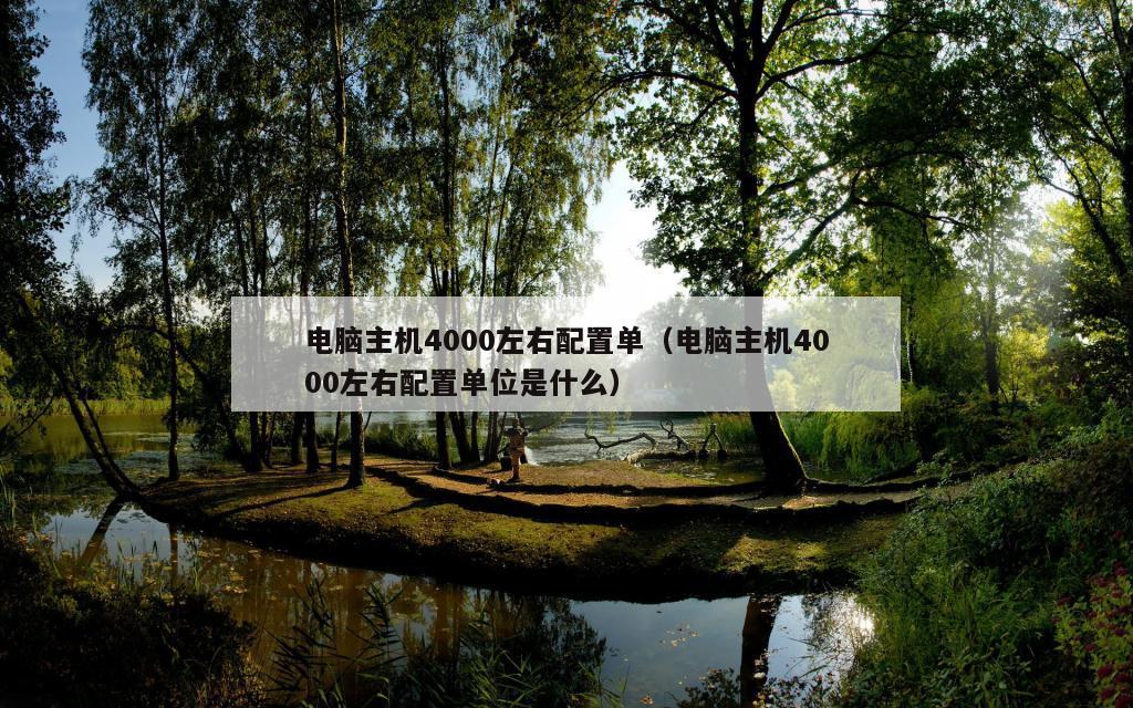 电脑主机4000左右配置单（电脑主机4000左右配置单位是什么）