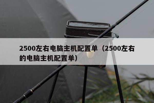 2500左右电脑主机配置单（2500左右的电脑主机配置单）