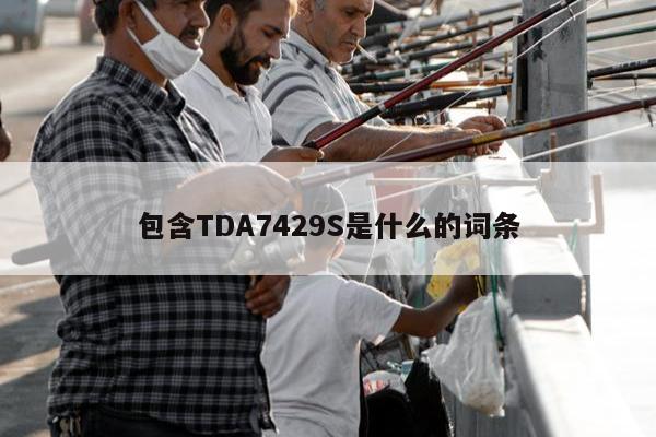 包含TDA7429S是什么的词条