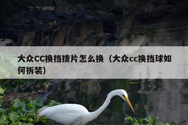 大众CC换挡拨片怎么换（大众cc换挡球如何拆装）