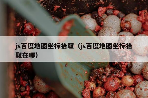 js百度地图坐标拾取（js百度地图坐标拾取在哪）