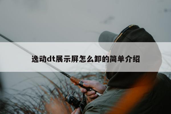 逸动dt展示屏怎么卸的简单介绍