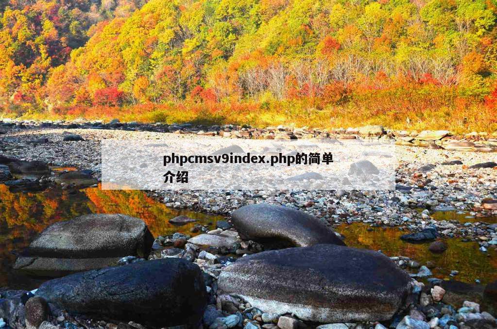 phpcmsv9index.php的简单介绍