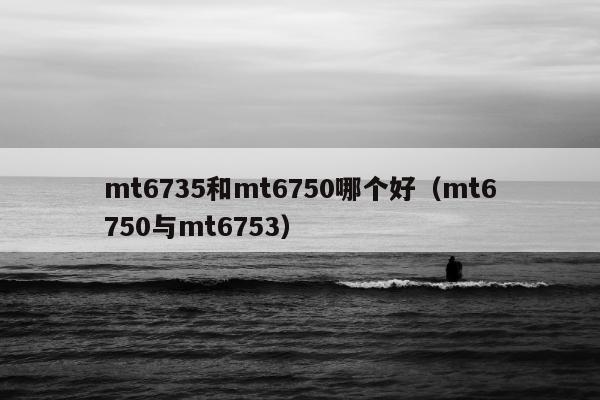 mt6735和mt6750哪个好（mt6750与mt6753）