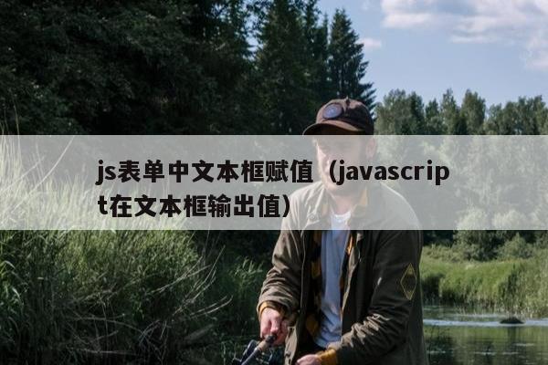 js表单中文本框赋值（javascript在文本框输出值）