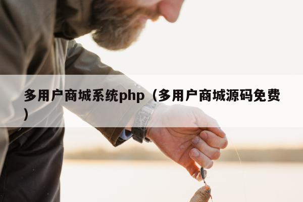 多用户商城系统php（多用户商城源码免费）