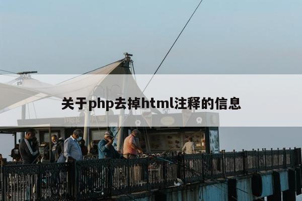 关于php去掉html注释的信息