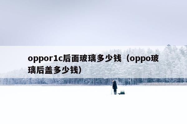 oppor1c后面玻璃多少钱（oppo玻璃后盖多少钱）