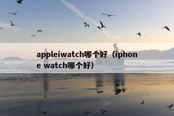 appleiwatch哪个好（iphone watch哪个好）