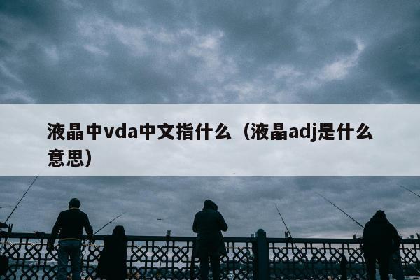 液晶中vda中文指什么（液晶adj是什么意思）