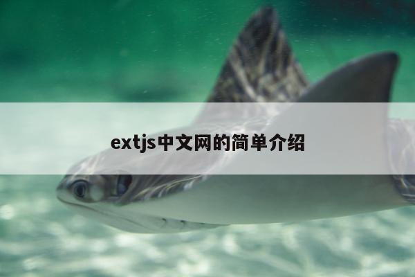 extjs中文网的简单介绍