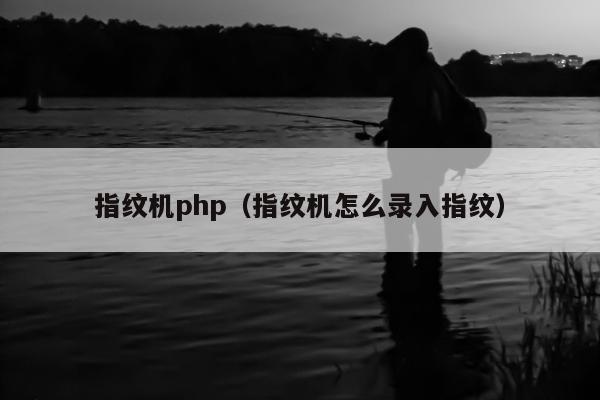 指纹机php（指纹机怎么录入指纹）