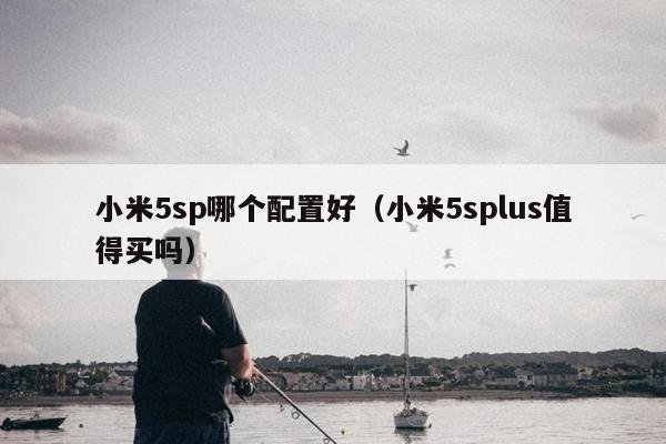 小米5sp哪个配置好（小米5splus值得买吗）