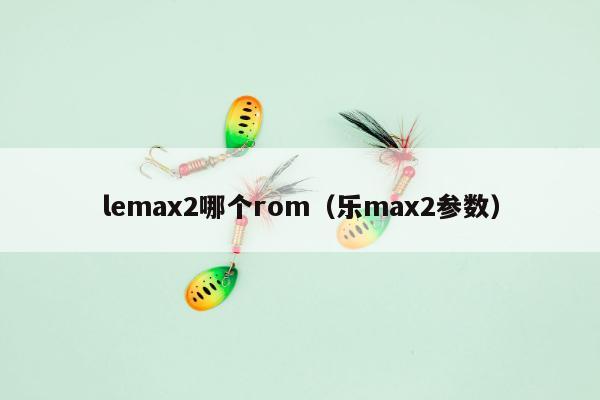 lemax2哪个rom（乐max2参数）