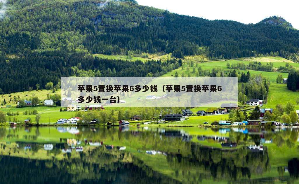 苹果5置换苹果6多少钱（苹果5置换苹果6多少钱一台）