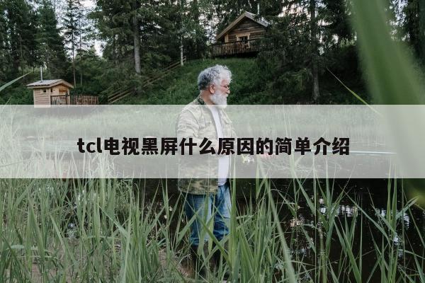 tcl电视黑屏什么原因的简单介绍