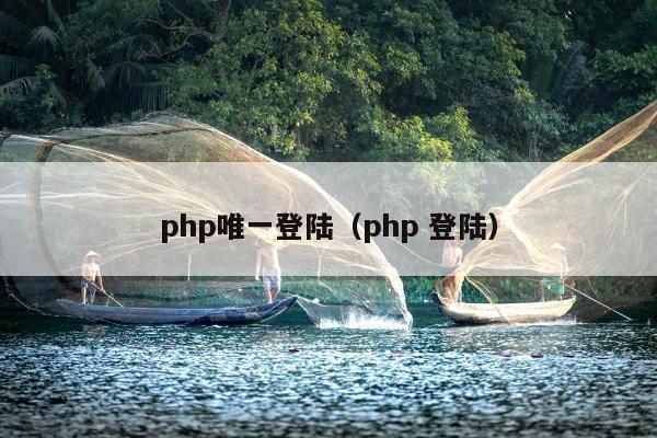 php唯一登陆（php 登陆）