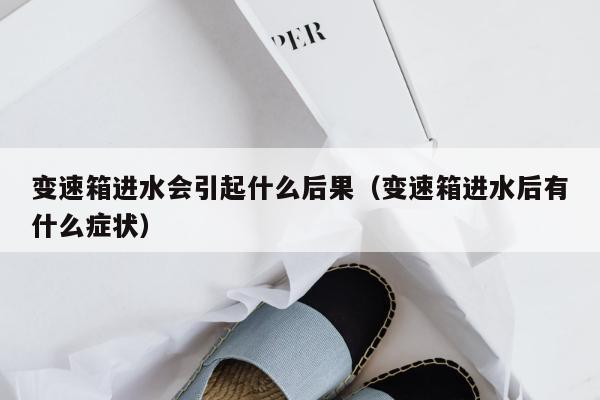 变速箱进水会引起什么后果（变速箱进水后有什么症状）