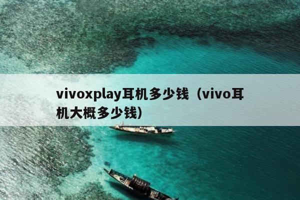 vivoxplay耳机多少钱（vivo耳机大概多少钱）