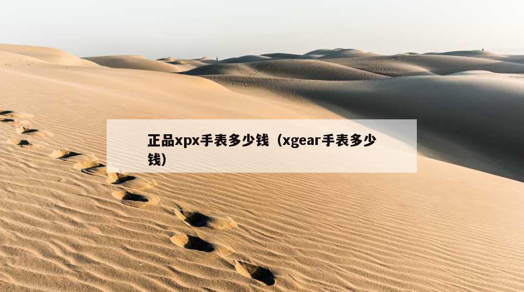 正品xpx手表多少钱（xgear手表多少钱）