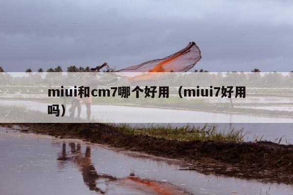 miui和cm7哪个好用（miui7好用吗）