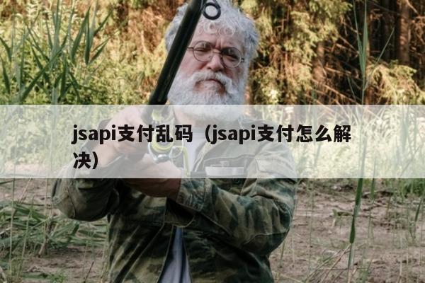 jsapi支付乱码（jsapi支付怎么解决）