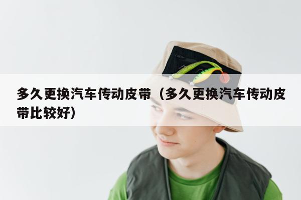 多久更换汽车传动皮带（多久更换汽车传动皮带比较好）